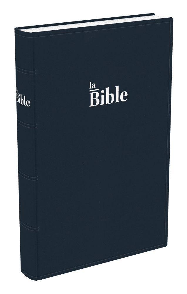 Produit Bible Darby grand format, souple bleu