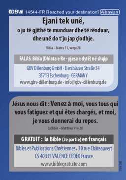 image du produit Objectif atteint ? Albanais Français