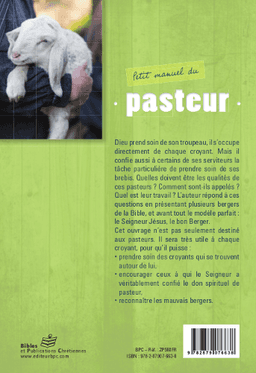 image du produit Petit manuel du pasteur