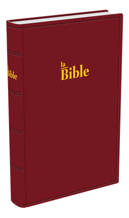 image du produit Bible Darby format standard, rigide grenat
