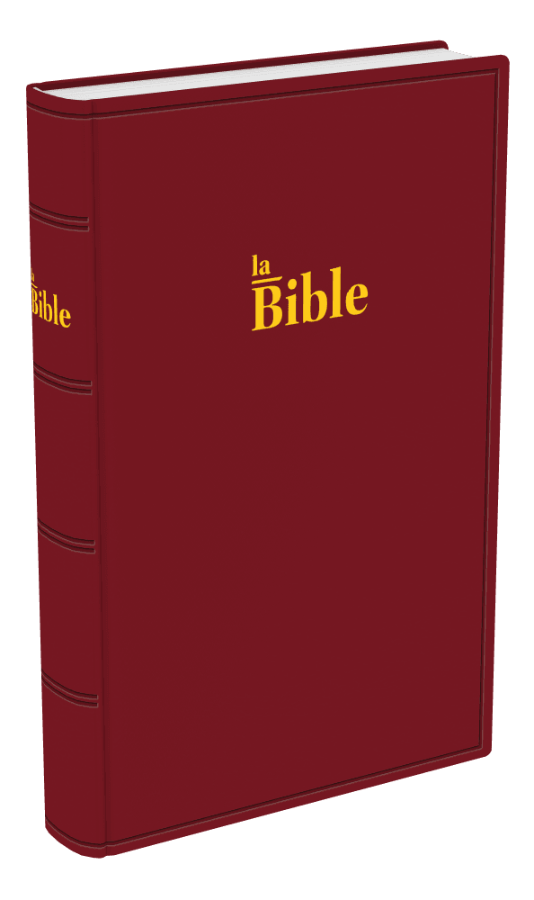 Produit Bible Darby format standard, rigide grenat