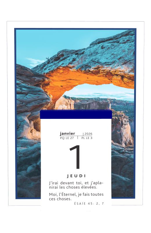 image du produit Une parole pour aujourd'hui, bloc plaque, 2026