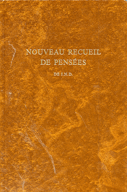 image du produit Nouveau recueil de pensées