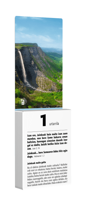 Produit La Bonne Semence, support pliant perpétuel, Basque batua
