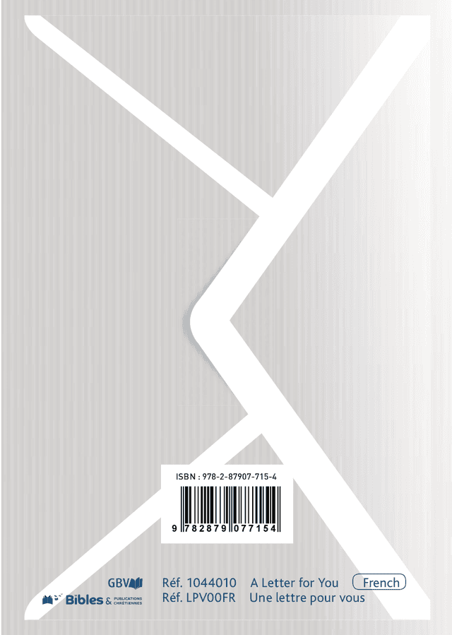 image du produit Une lettre pour vous, français