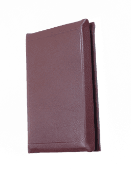image du produit Bible cuir grenat, petit format