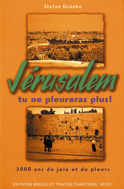 image du produit Jérusalem, tu ne pleureras plus