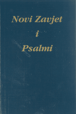 image du produit Nouveau Testament, souple bleu, Croate