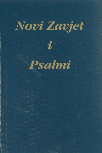 image du produit Nouveau Testament, souple bleu, Croate