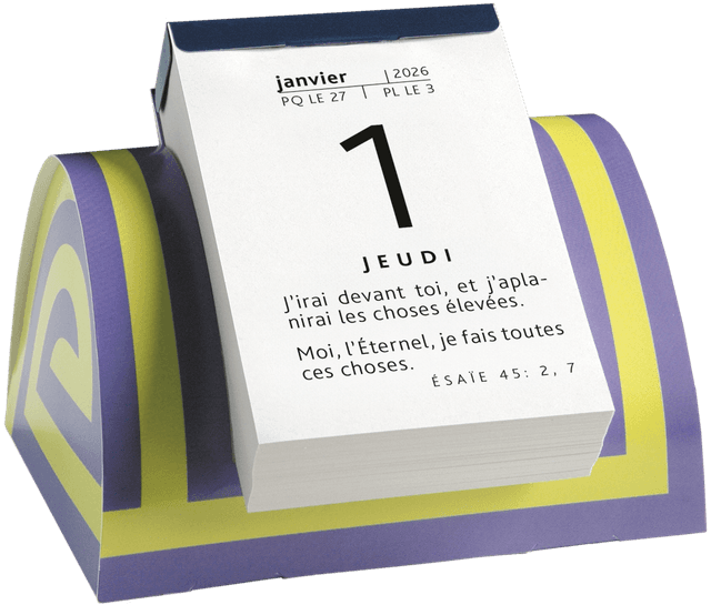 image du produit Une parole pour aujourd'hui, support bureau, 2026