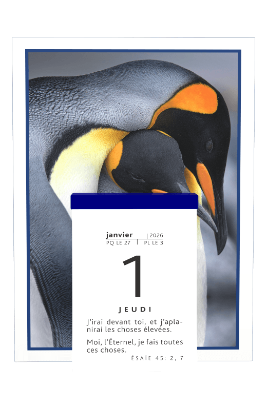image du produit Une parole pour aujourd'hui, bloc plaque, 2026