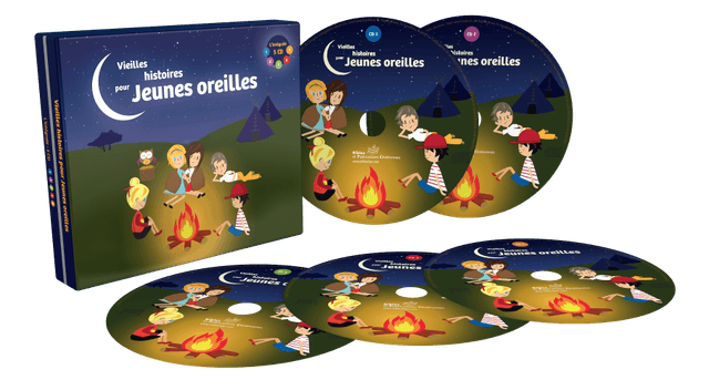 Produit Vieilles histoires pour jeunes oreilles, coffret 5 CD