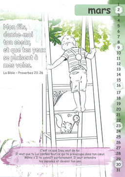image du produit Avec ma Bible et mes crayons, 2025