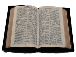 image du produit Bible cuir noir, petit format