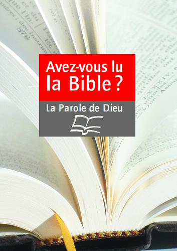 image du produit Affiche - Avez-vous lu la Bible ?