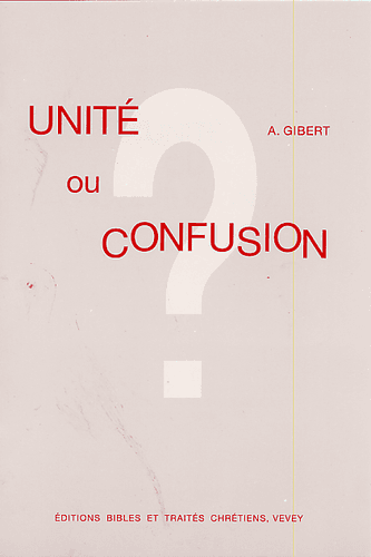image du produit Unité ou confusion ?