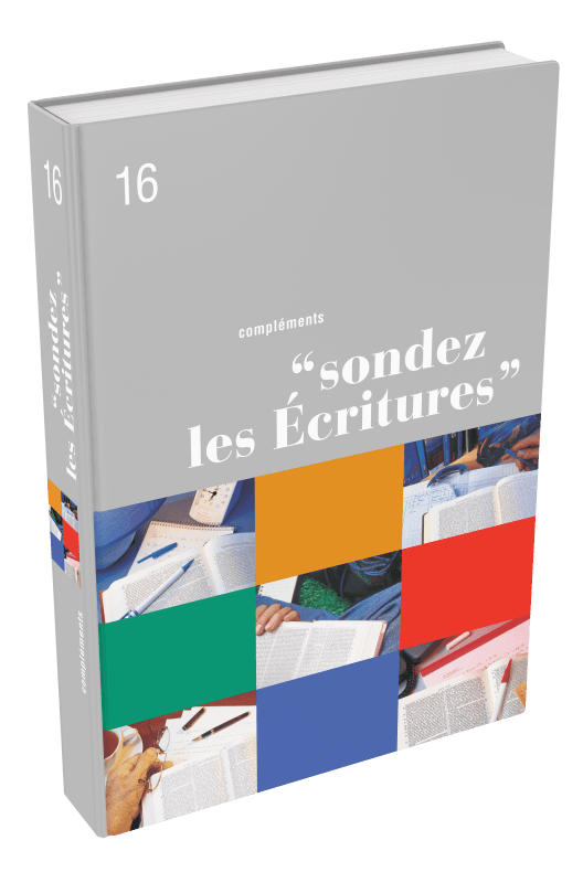 Produit Sondez les Écritures, volume 16 compléments