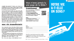 image du produit Ma vie a-t-elle un sens ? (paquet de 100)