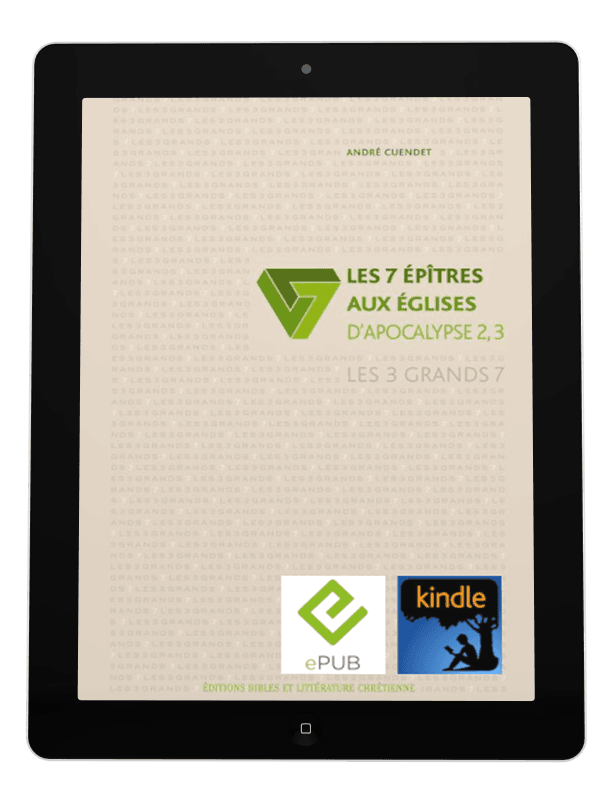 Produit Les 7 épîtres aux églises d'Apocalypse 2 et 3 -eBook