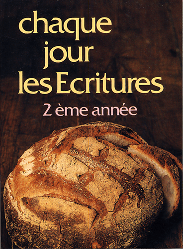 Produit Chaque jour les Écritures : 2° année