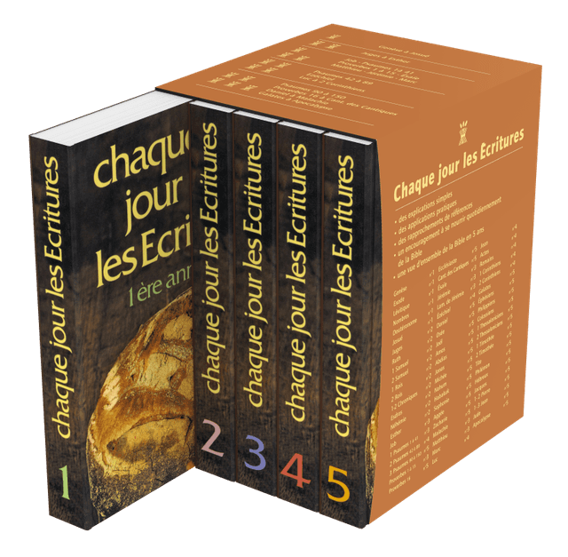 Produit Ch. jour les Ecritures la série avec coffret