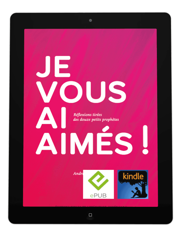 Produit Je vous ai aimés ! Réflexions tirées des "petits" prophètes -eBook