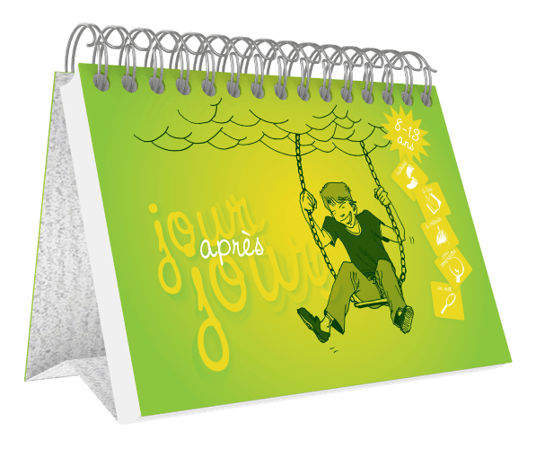 image du produit Jour après jour, calendrier perpétuel pour enfants